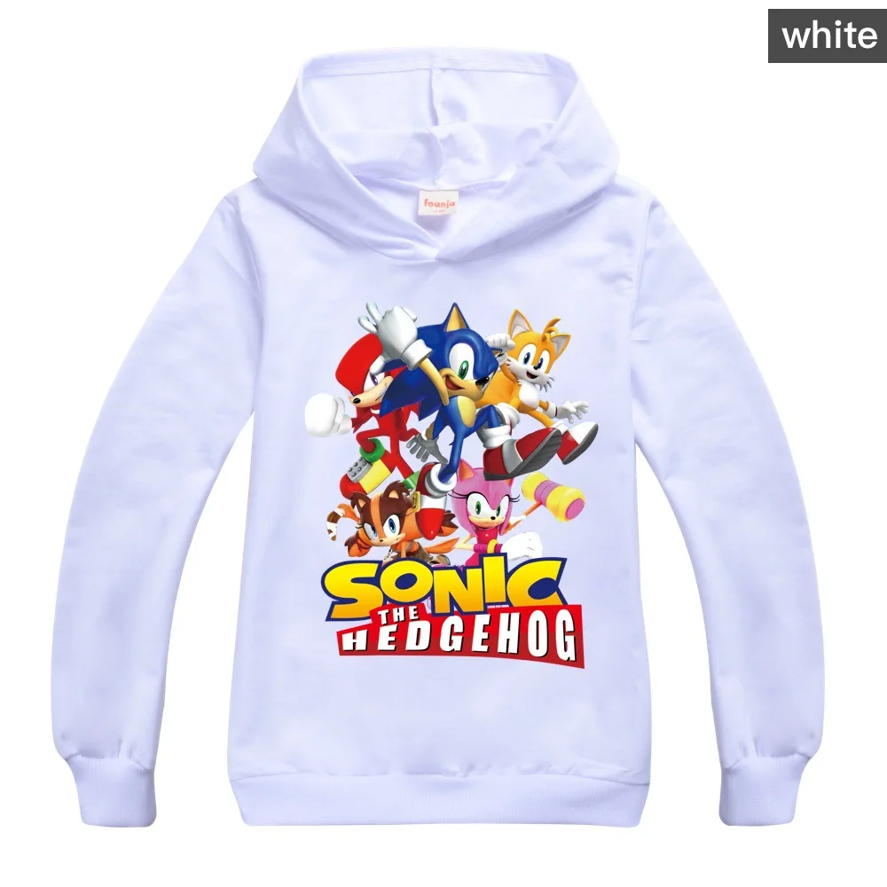 Детская толстовка с капюшоном и мультяшным принтом на весну осень | одежда обувь