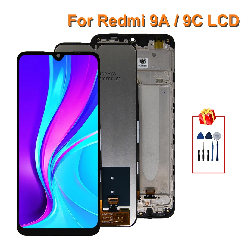 

6.53" For Xiaomi Redmi 9A LCD Display Touch Screen Digitizer Assembly For Xiaomi Display Redmi 9C Replacement Parts Hongmi Best