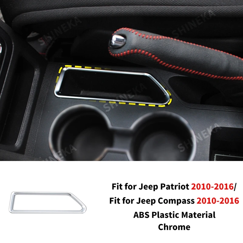SHINEKA Chrome Center Console Dashboard Steering Wheel Gear Shift  Decoration Cover for Jeep Patriot for Jeep Compass 2008-2016 - AliExpress 34 カーアクセサリー Compatible With COMPASS For PATRIOT 2007-2016 マニホールド圧力 MA
