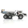 1/14 Metal 6*6 RC Articulated Truck RTR Hydraulic Remote Control Dumper Car Model Motor ESC Lights Toys THZH1289 4