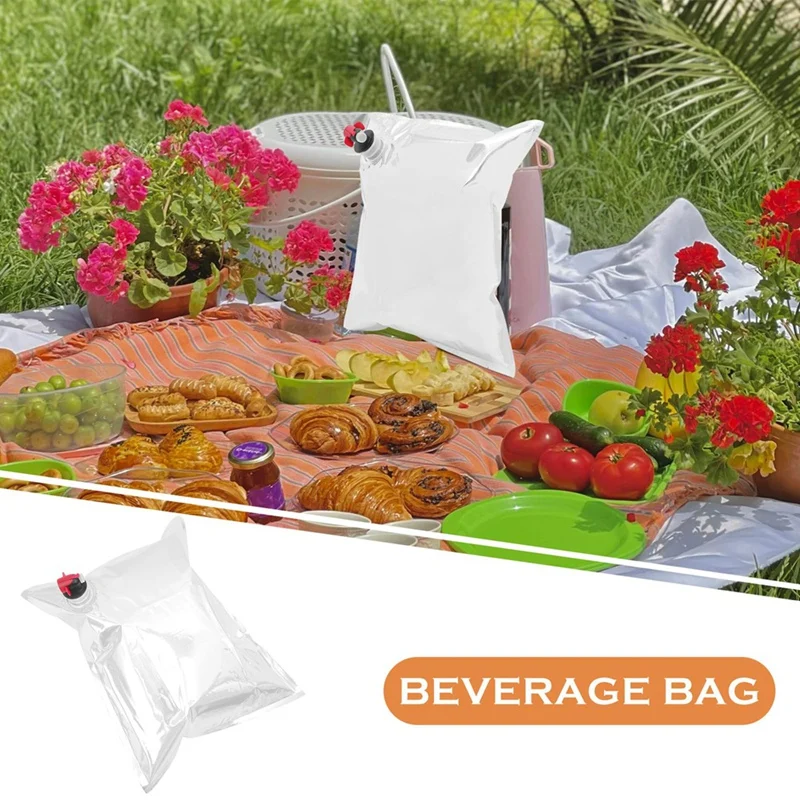 10Pcs Wine Purse Refill Bags Refill Bladders 5L Wine Purse Replacement Bags Dispenser Bag Replacement
