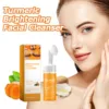 Turmeric Cleanser Deeply Cleansing Kojic Acid Blackhead Remover Skin Cleansing Oil Control Fade Acne Marks Brighten Foam Cleanse 1