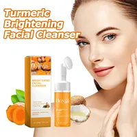 Turmeric Cleanser Deeply Cleansing Kojic Acid Blackhead Remover Skin Cleansing Oil Control Fade Acne Marks Brighten Foam Cleanse 1