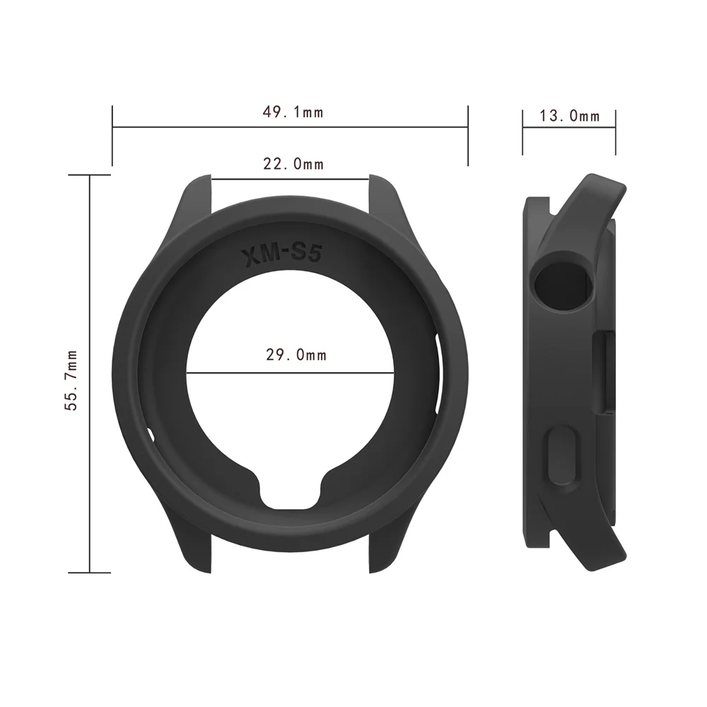 Soft Silicone Anti-Scratch Protective Watch Case Cover
