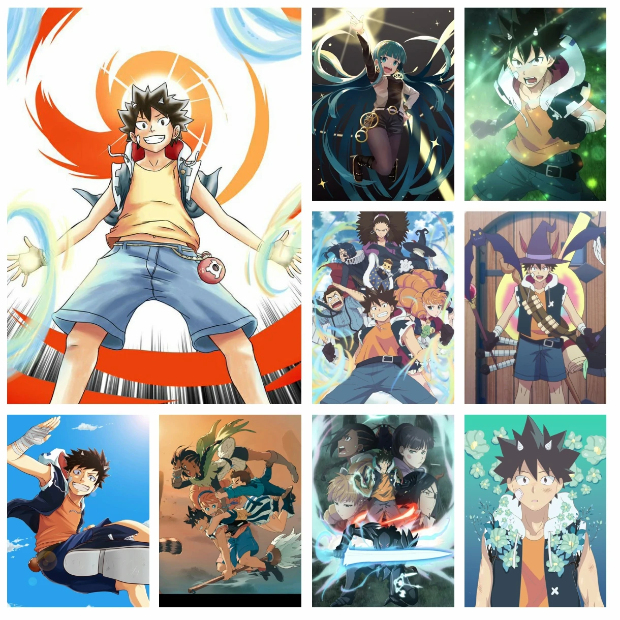 

Набор для алмазной живописи 5D с японским мультяшным рисунком, картина для вышивки крестиком, мозаика для спальни, домашний декор