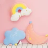 Rainbow Wish Star Moon Plush Pillow Colorful Crown Cloud Soft Toy Pillow Cushion Sofa Home Decoration Throw Pillows 5