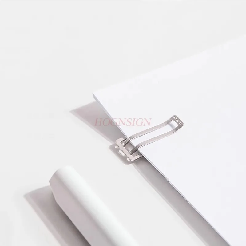 10개 종이 클립, 사무용품, 대형 파일, 북마크, 보관함, 문구류, 스테인리스 고정 리턴 니들