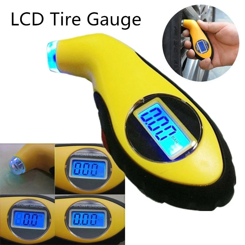 Auto-Motorrad-Reifen-Druck-Digital-Meter