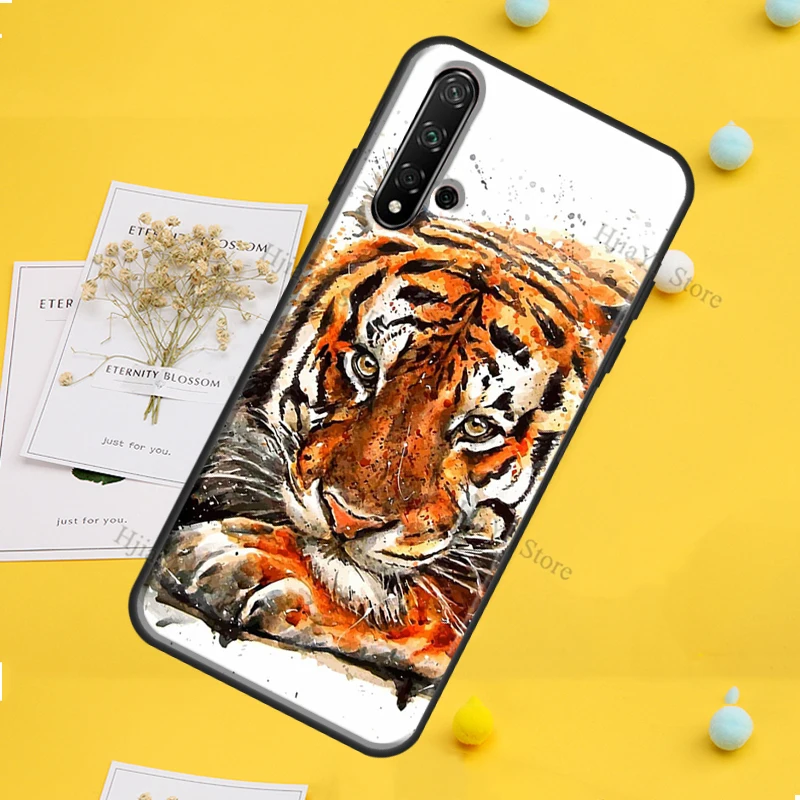Tiger Face Design Protective Phone Case
