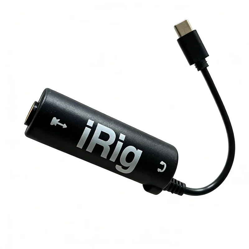 기타 인터페이스 I-rig 컨버터 교체용 기타폰용 기타 오디오 인터페이스 기타 튜너 기타 라인 Irig 컨버터