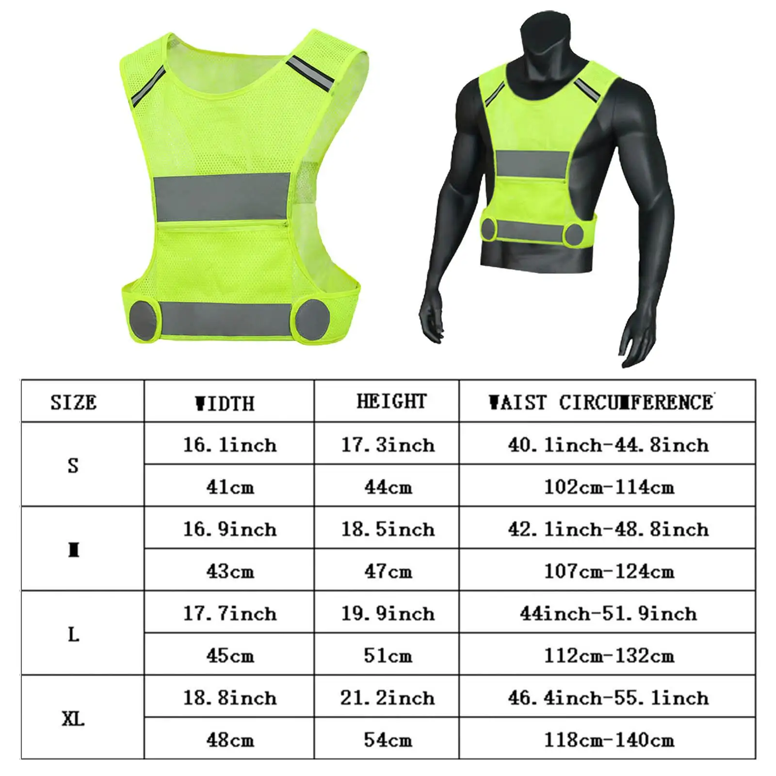 메쉬 안전 조끼 도로변 지원을 위한 형광 반사 장비 자동차 수리 사이클링 오토바이 비상 재킷