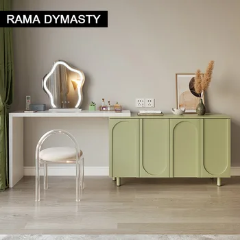 Comò Scrivania Vanity Organizer Camera da letto all-in-one Tavolo da trucco moderno semplice e leggero di lusso con sensazione premium