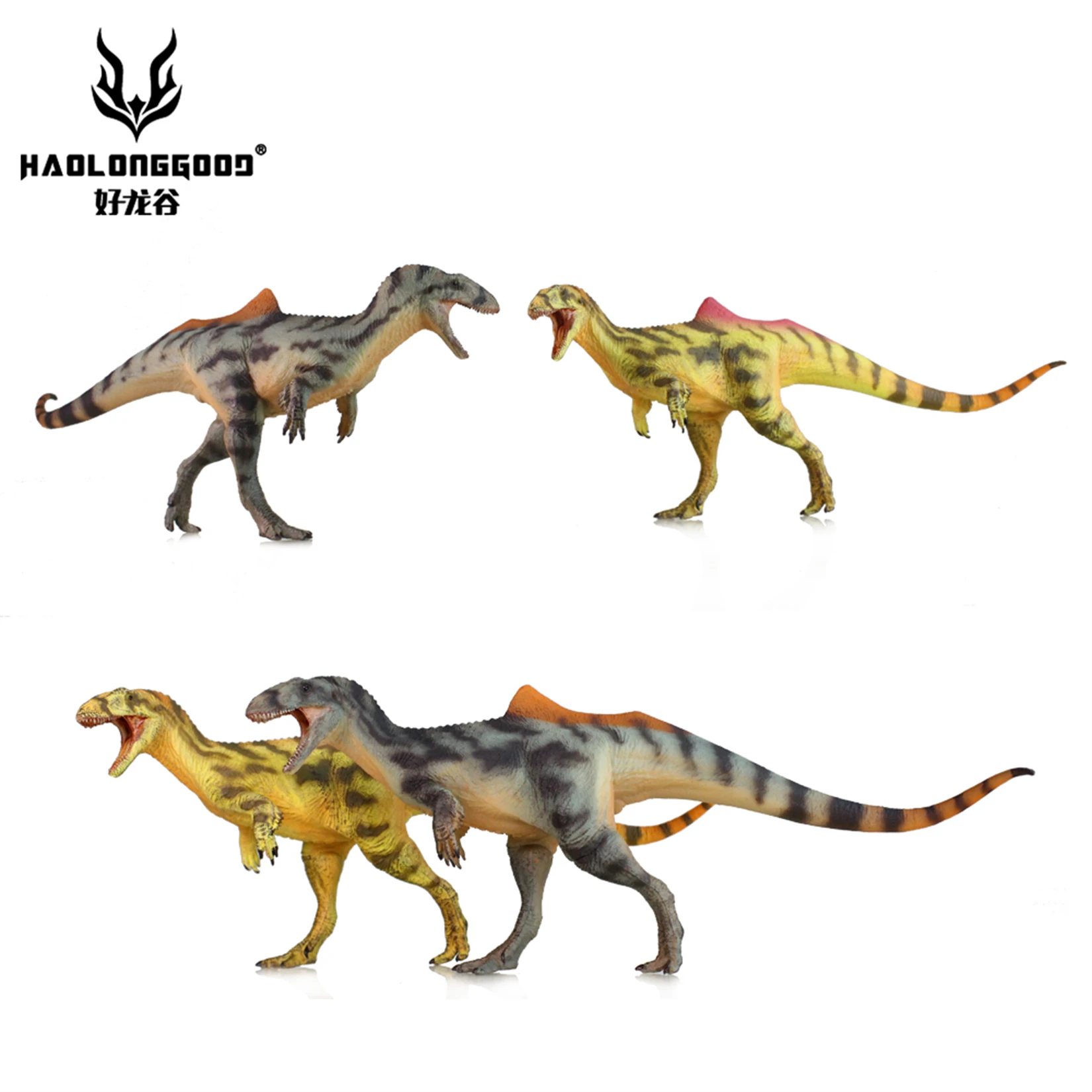 HAOLONGGOOD 1:35 Concavenator Modell Allosauroidea Dinosaurier Tierfigur Sammlung Szene Dekoration Geburtstagsgeschenk