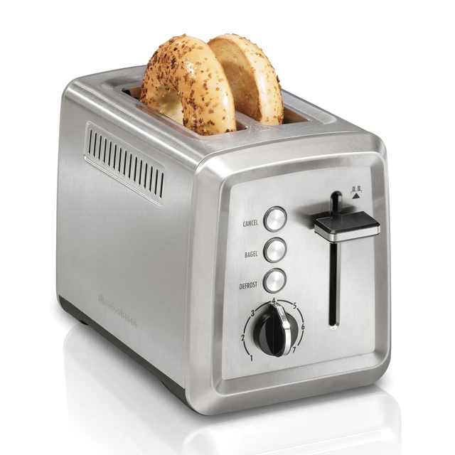 Hamilton Beach 2 Slice Toaster, Stainless Steel, Extra-Wide Slots, 22794 -  AliExpress