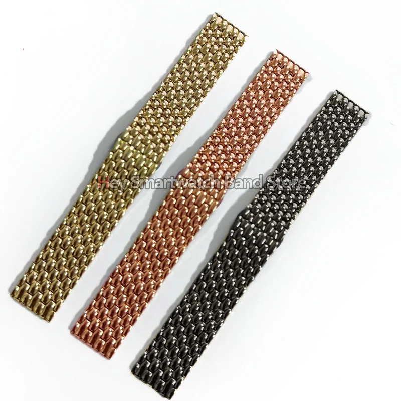 Universal Stainless Steel Watch Strap, Quick Release, 20mm & 22mm,