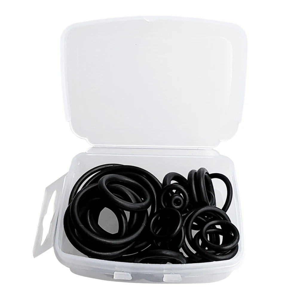 Scuba Diving O Ring Kit Rubber O Ring Seal Washer Spare Parts Dive Tank Hose BCD Gear Equipment Diving Rings Bulk 36 scuba diving connector adaptor