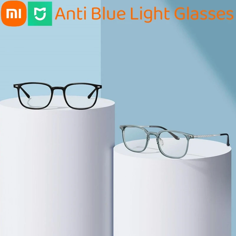 Original Xiaomi Mijia Anti-Blue Glasses Titanium Material Minimalism ...