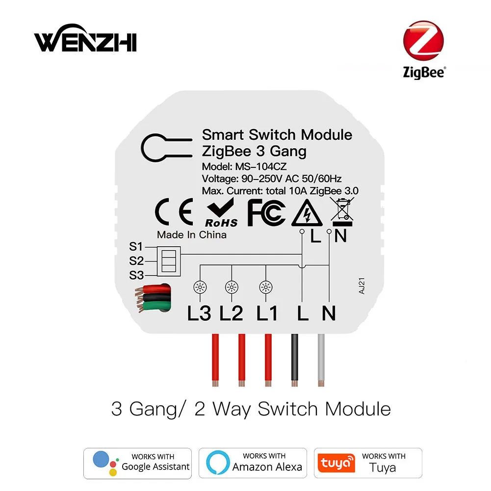 3Gang ZigBee
