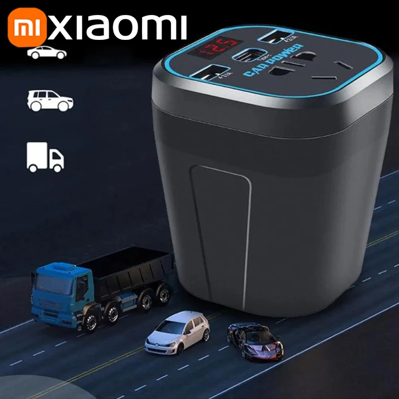 Xiaomi Car Power Inverter 12V/24V TO 220V Converter Type-C Multi-function Charger Socket 3.1A Fast Charger Car Power Converter vehicle inverter,car converter inverter,car inverter,car power converter,power inverter