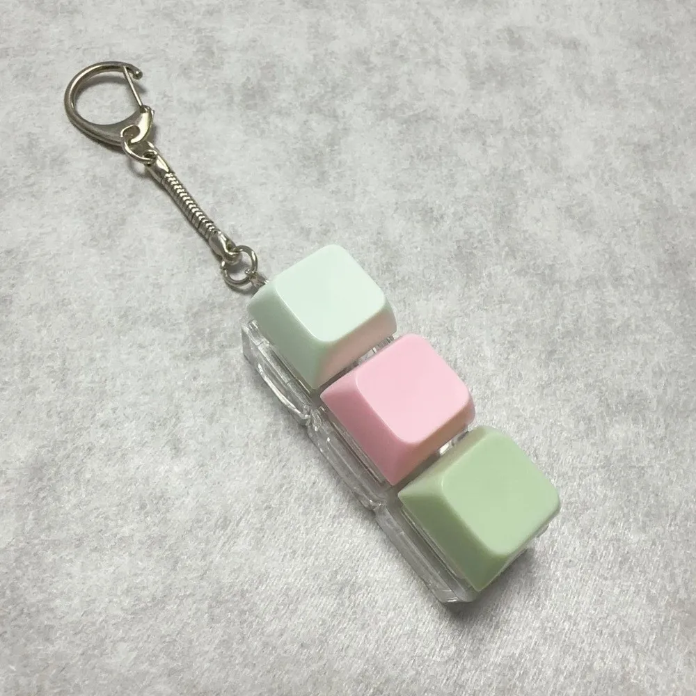 Fidget Keycap Toy Stress Relief Keychain