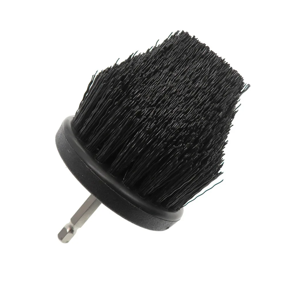 2.5In Cone Electric Drill Brush Cleaner Brush Auto Tires Cleaning Tools Polishing Cone For Cleaning Bathtub Floor Tile drill brush power scrubber drill brush electric drill brush