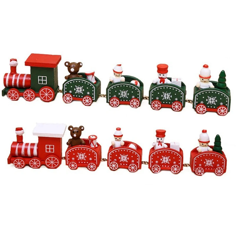 

Promotion! Christmas 4 Knots Train Ornament Christmas Decoration For Home Kids Gift Natal Navidad Noel Xmas Decor New Year