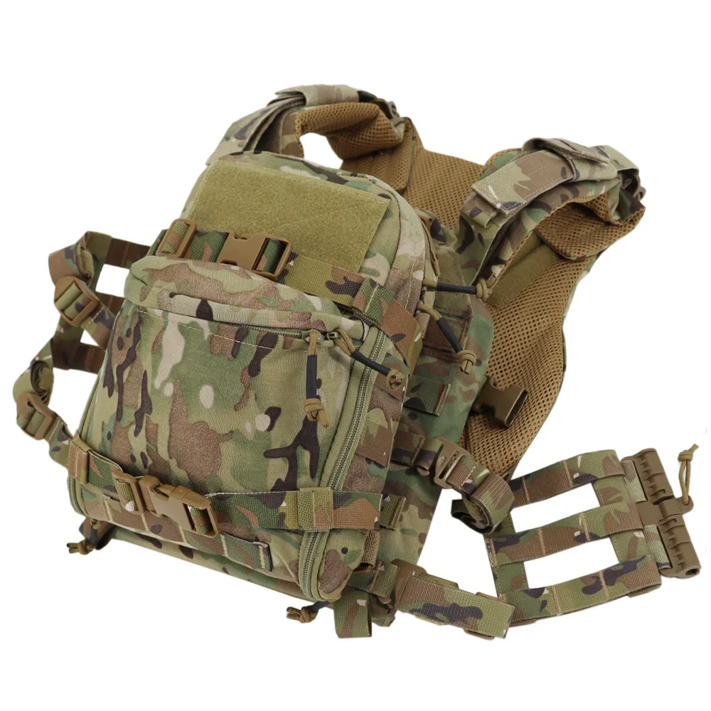 VULPO Tactical Hydration Bag Assault Backpack Molle Pouch Outdoor Water Bag Hunting Airsoft Vest Plate Carrier Gear 5