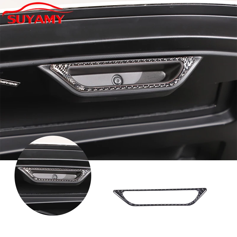 

Soft Carbon Fiber Engine Compartment Handle Frame Trim Stickers For 2020-2023 Corvette C8 Stingray Z51 Z06 Auto Accessories