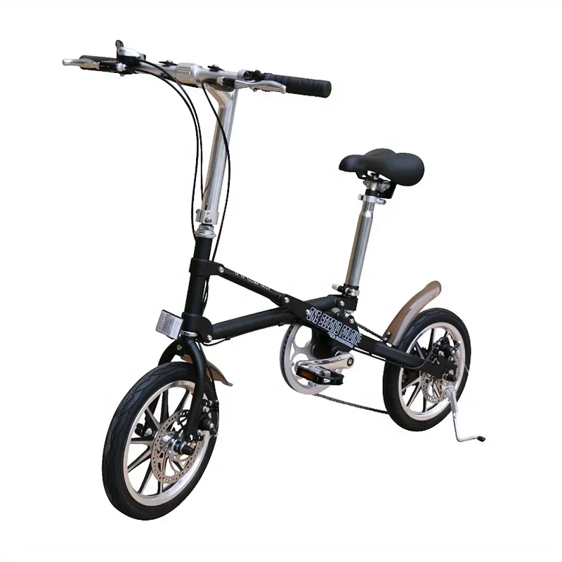 Bicicletta Pieghevole Portatile Da 14 Pollici Bicicletta Da Città Pieghevole Con 7 Velocità
