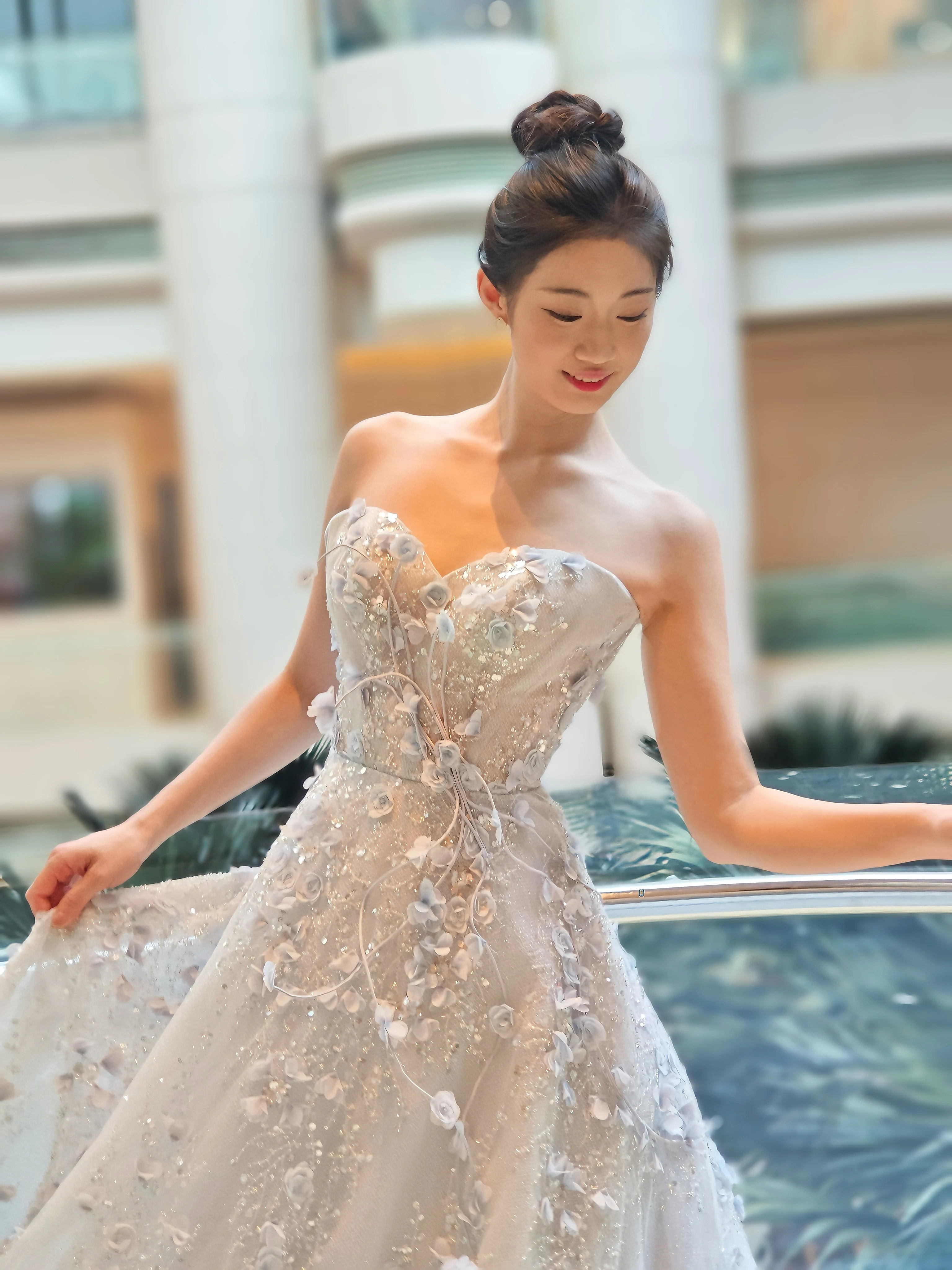 العرف مثير الحبيب أكمام مساء اللباس الثقيلة الديكو...