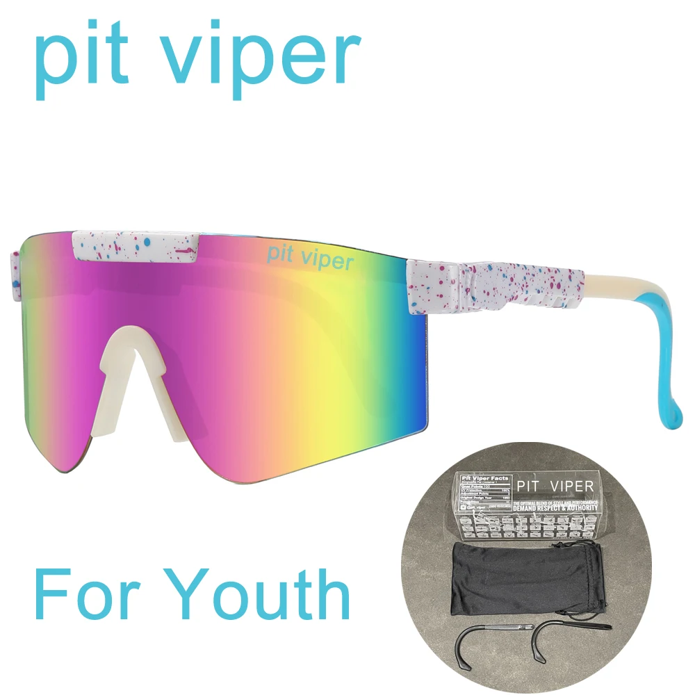 Pit Viper Sunglasses Youth about 7 19 Years Old Face Width Less Than 4.