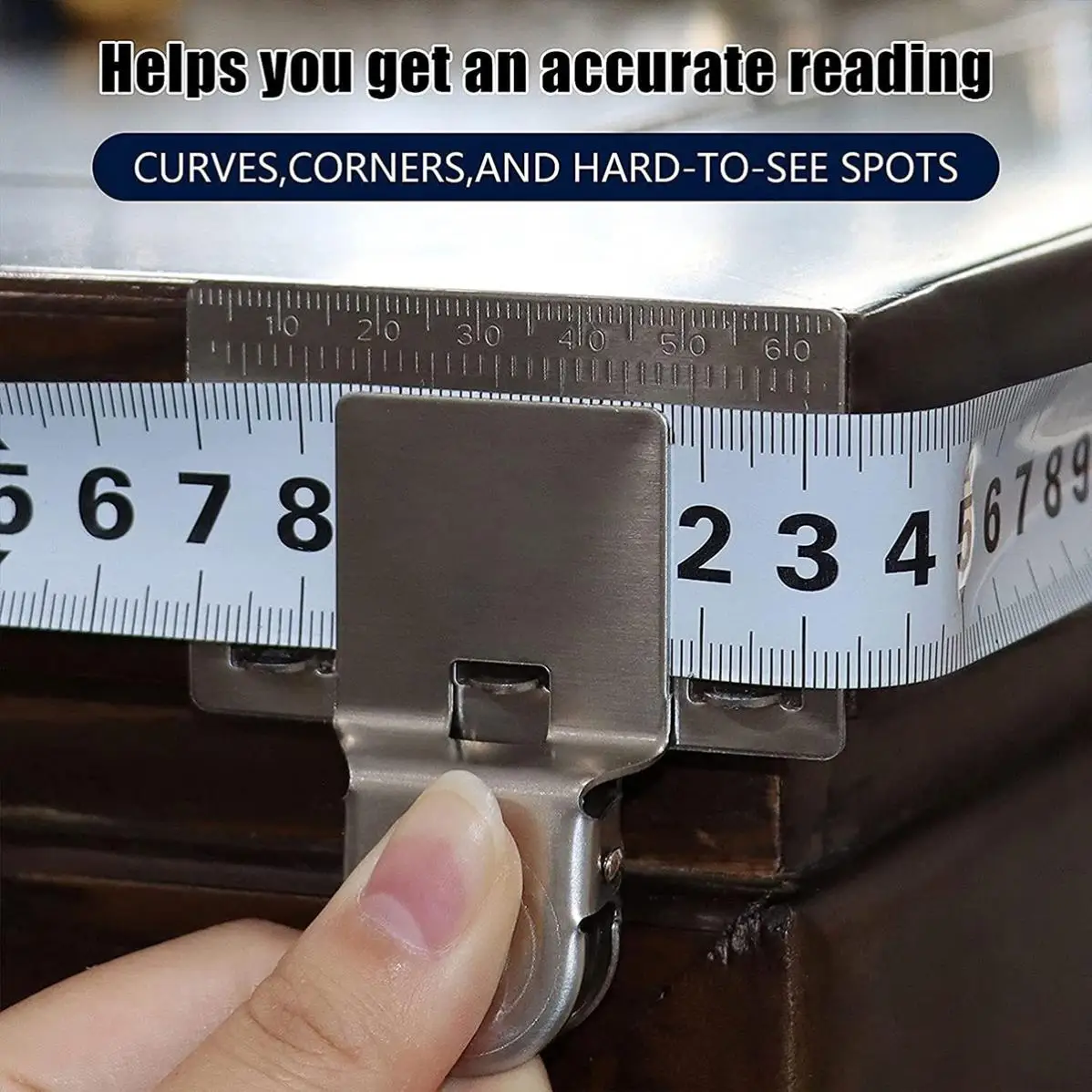 Measuring-Tape-Clip-Tool-Matey-Measure-Clip-Corners-Clamp-Holder-Fixed ...