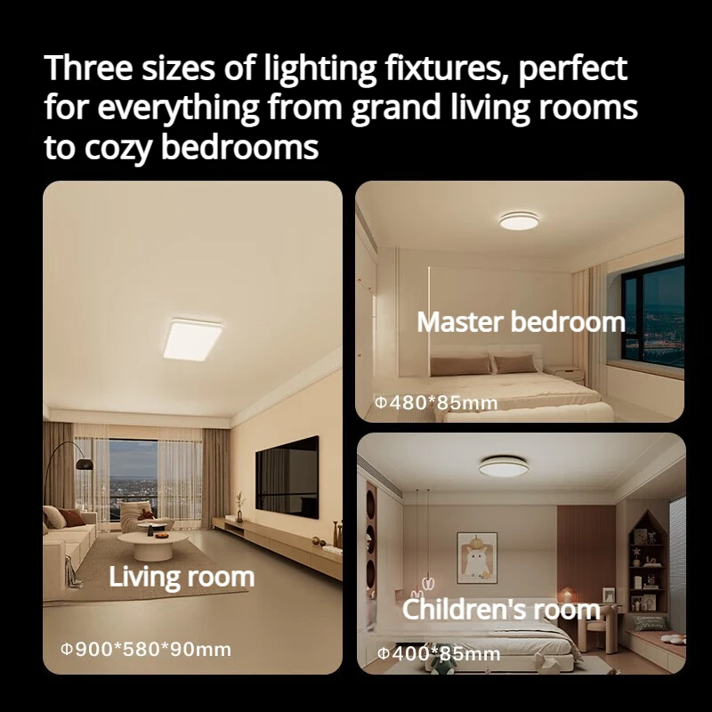 아카라 천장등 D1 비스마트 풀 스펙트럼 얇은 눈 보호 LED 조명 스마트 홈 거실등 저블루라이트