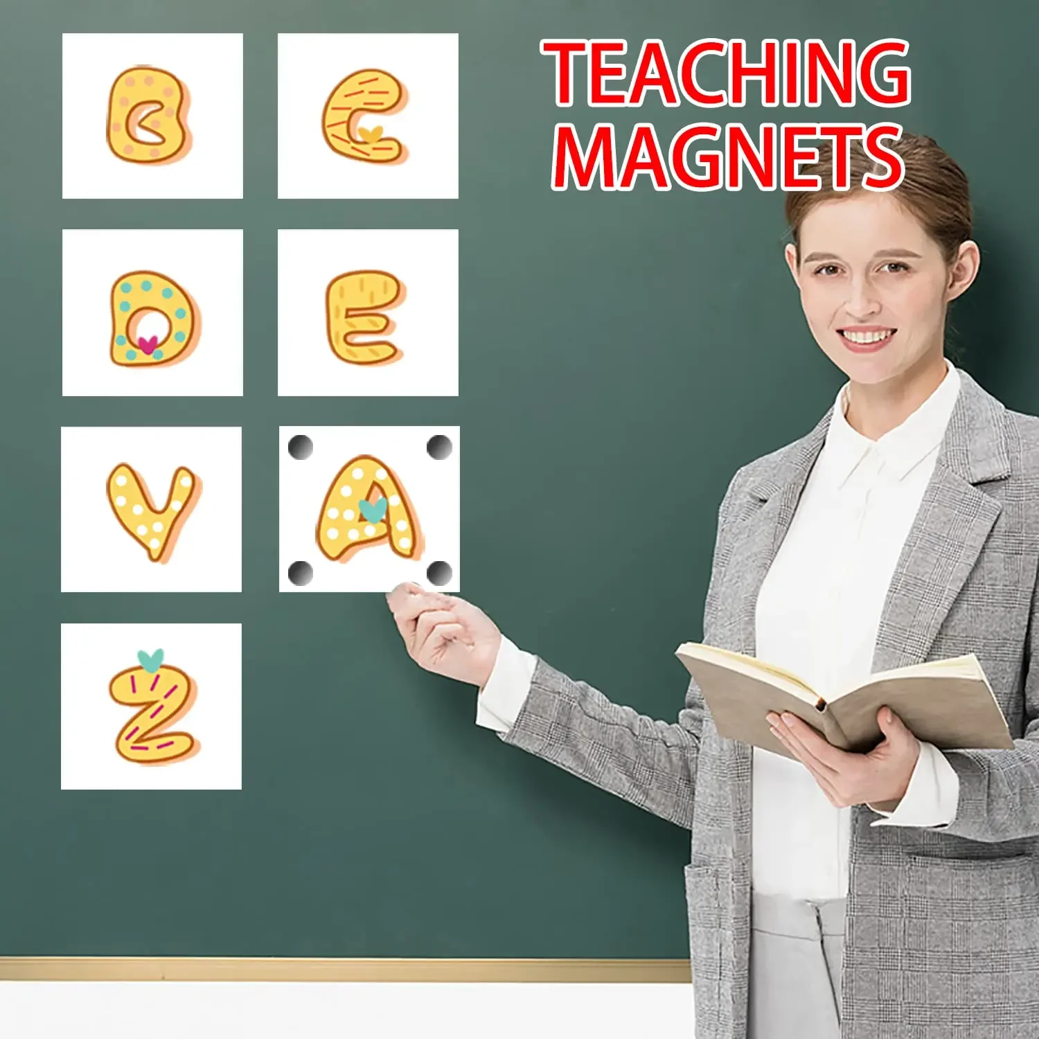 Flexible Magnetic Dot with Self Adhesive 100 PCS Round Small Magnetic Stickers DIY with Adhesive Backing Peel & Stick Stickers magnetic sticker