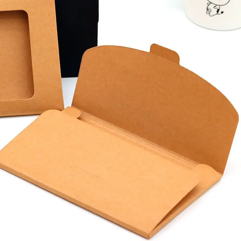 50PCS Kraft Paper Envelope Gift Boxes – DIY Candy Packaging Bags for Wedding Favors, Bi... - SKU EGB01455 - UGI Packaging