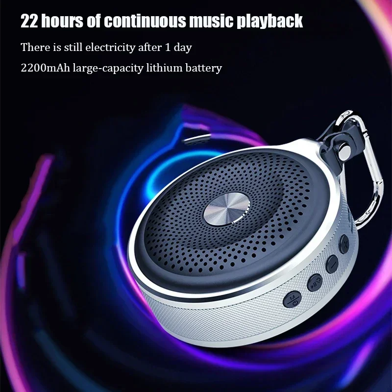 

Loudspeaker Call Music Sound Box Mini Bluetooth Speaker Outdoor Hifi Subwoofer Portable Hands-free TF Card MP3 Player Computer