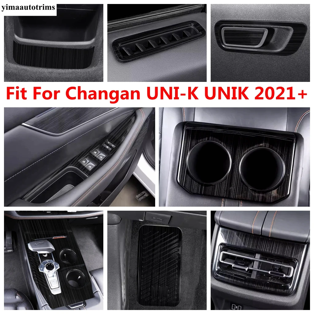 

Window Lift / Head Light / Rear Water Cup / Gear Shift Panel /Rest Pedal Cover Trim Accessories For Changan UNI-K UNIK 2021-2023