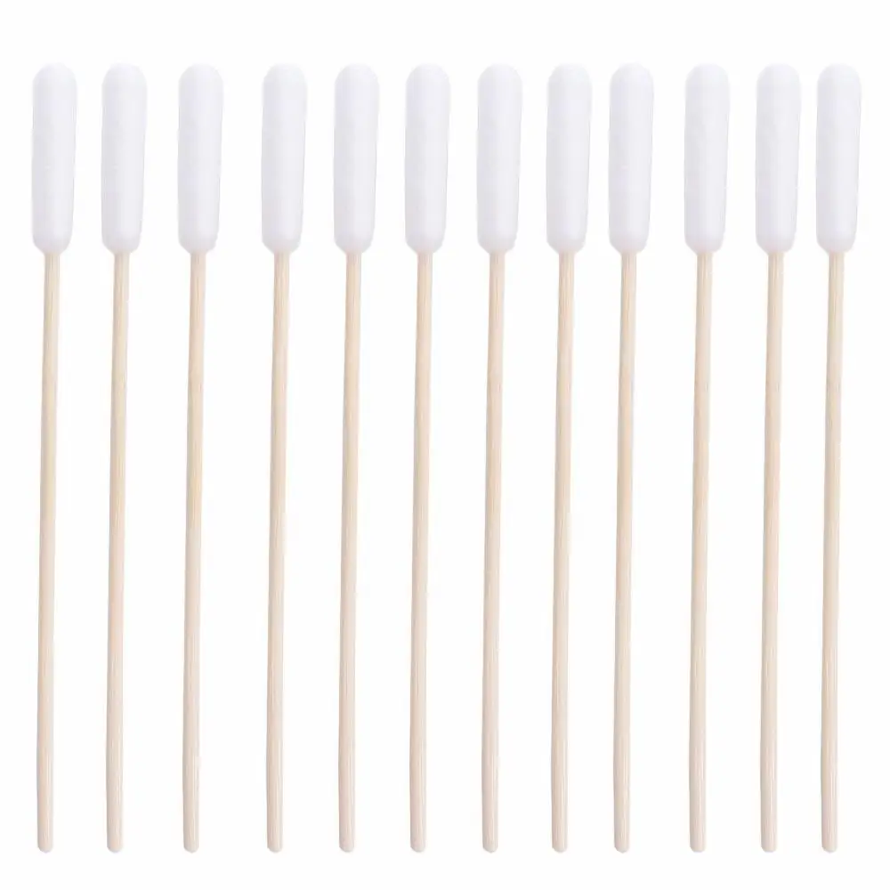 50pcs 15cm Pet Cotton Swabs Disposable Dirt Removal Cotton Swabs Dog Wash Ear Stick Single-head Pet Ear Cleaning
