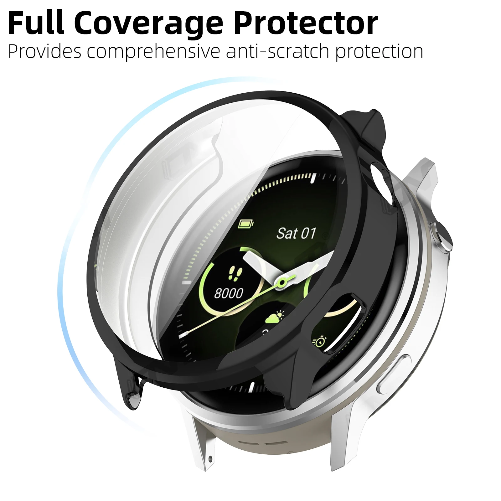 Garmin Venu 4 용 케이스 41mm 45mm 화면 보호기 케이스 Garmin Venu4 액세서리 용 소프트 TPU 올라운드 보호 범퍼 커버