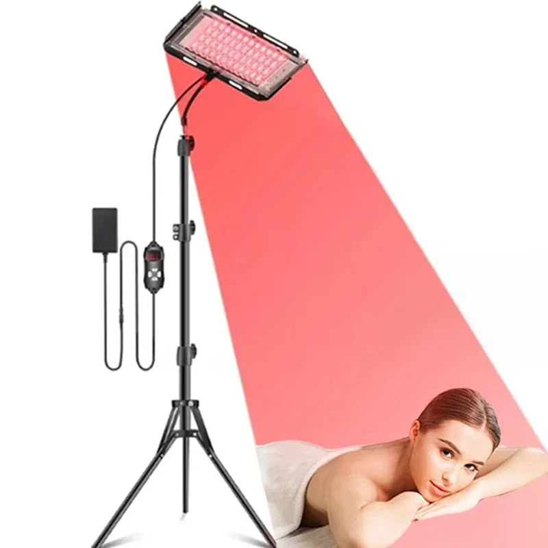 96 LEDs Light Body Pain Relief Physical Therapy Tools LED Red Light Therapy Panel Lamp for Facial Anti Aging Skin Care Beauty