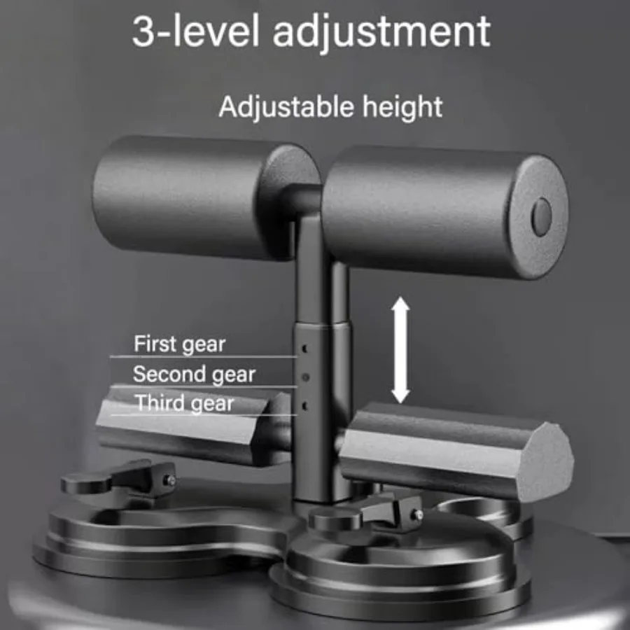 Ab Training Auxiliary Device, 2025 Upgrade 3 Suction Cups, Sit Up Machine, Multi-functional Adjustable Ab Trainer Equipment, Ab