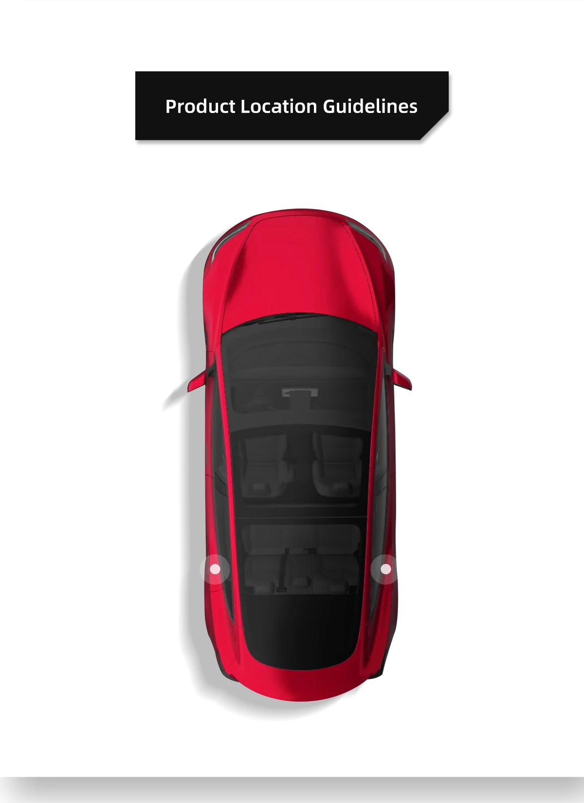 Smabee für Tesla Model Y 2021-2024 Hintere Türschwellenschutz, Tür-Einstiegsleisten, Schmutzschutz-Pad aus TPE, Zubehör – Detail 1