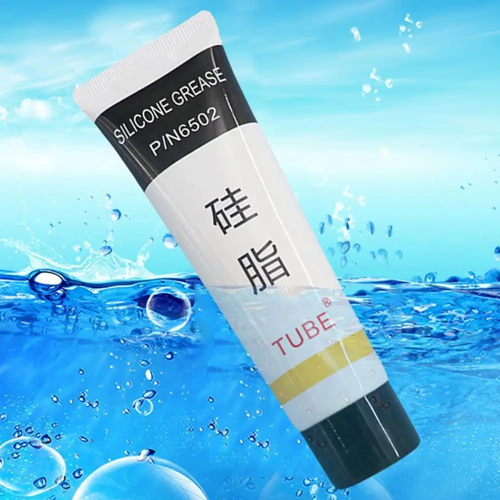 5X 50g Silicone Grease O Lubricant Waterproof Sealing Glue For Aquarium Filter Tank Carbon Valve Equipment Maintenance