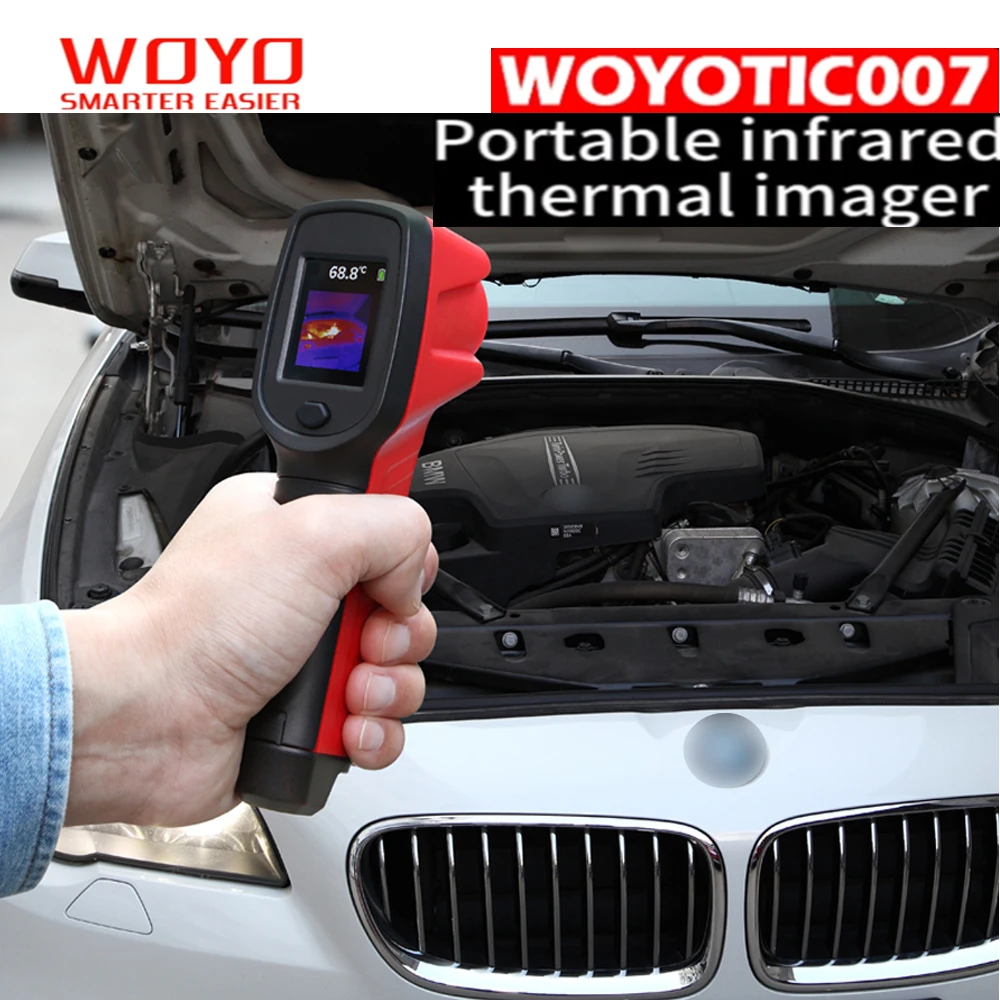 Thermal Imager Infrared PCB Circuit Industrial Test Floor Heating Tube Electrical Detection Camera Temperature Meter Repair WOYO
