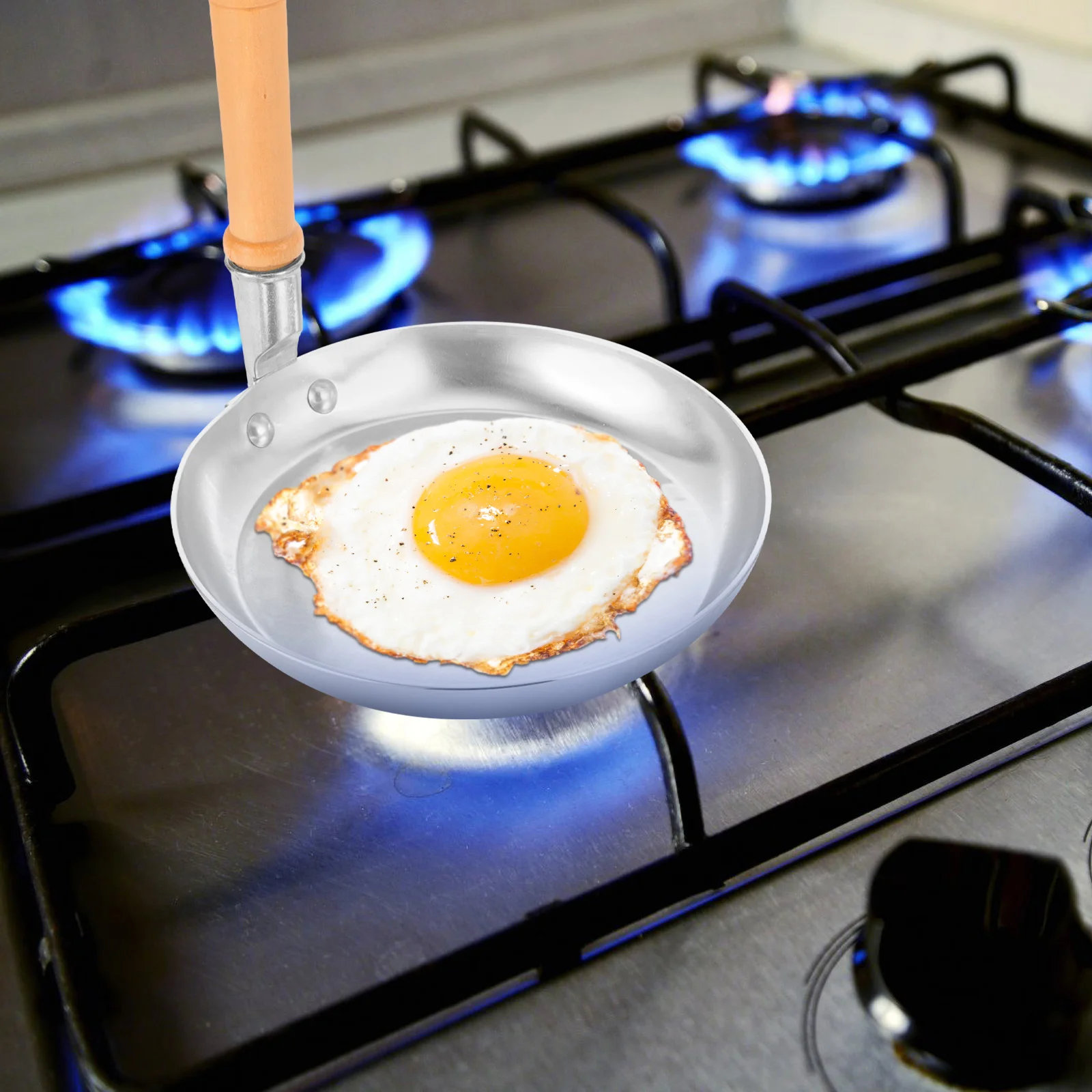 

Japanese Egg Pan Oyakodon Pan Stainless Steel Parent-Child Pot Frying Egg Pan Omelette Pan Egg Skillet Japanese