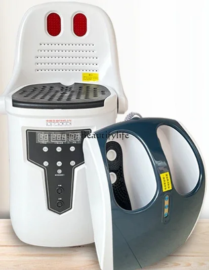 

Moxibustion Device Household Smokeless Electric Heating Moxibustion Stool Chair with Backrest Hip