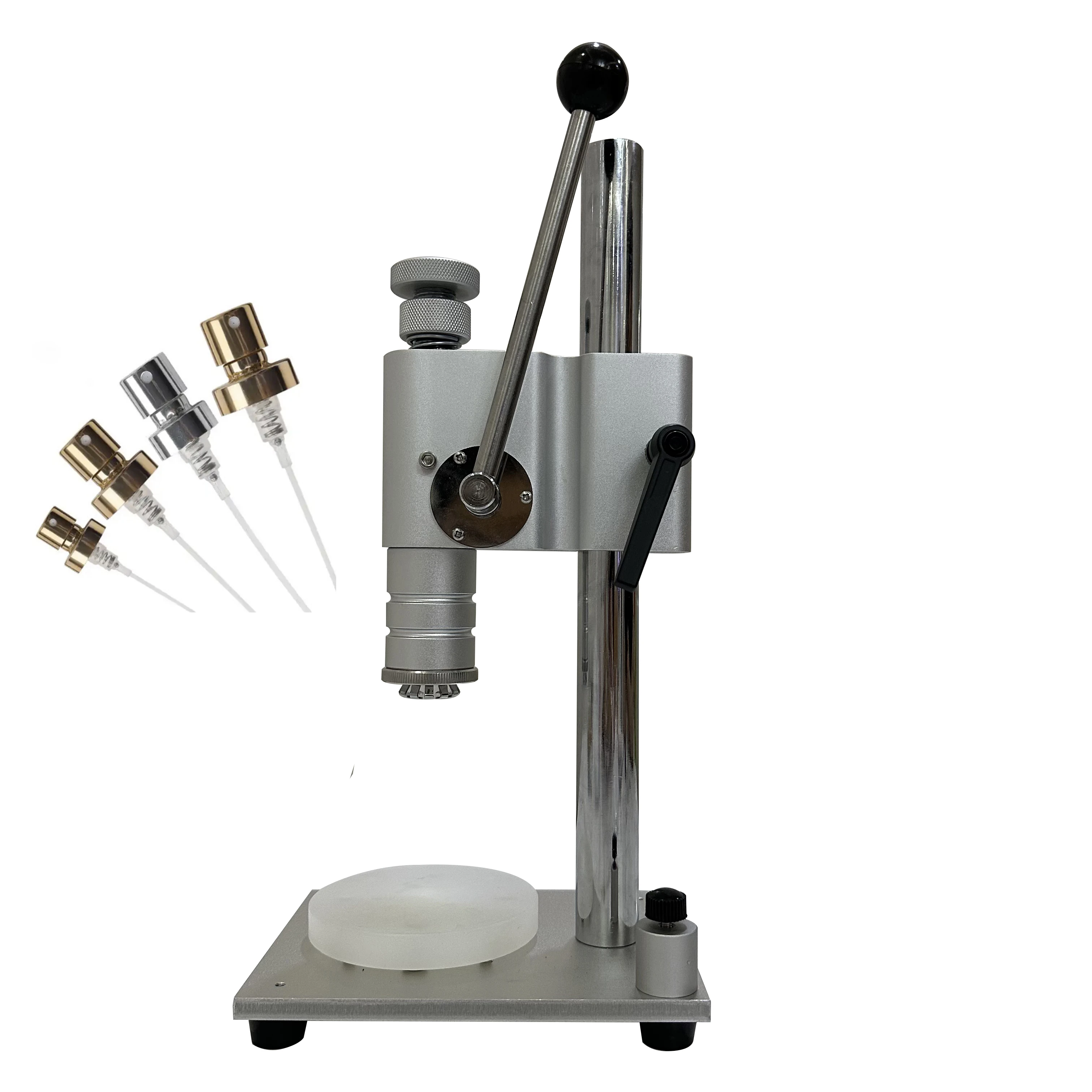 

Полуавтоматическая машина для обжима парфюмерных бутылок, 13 мм, 15 мм