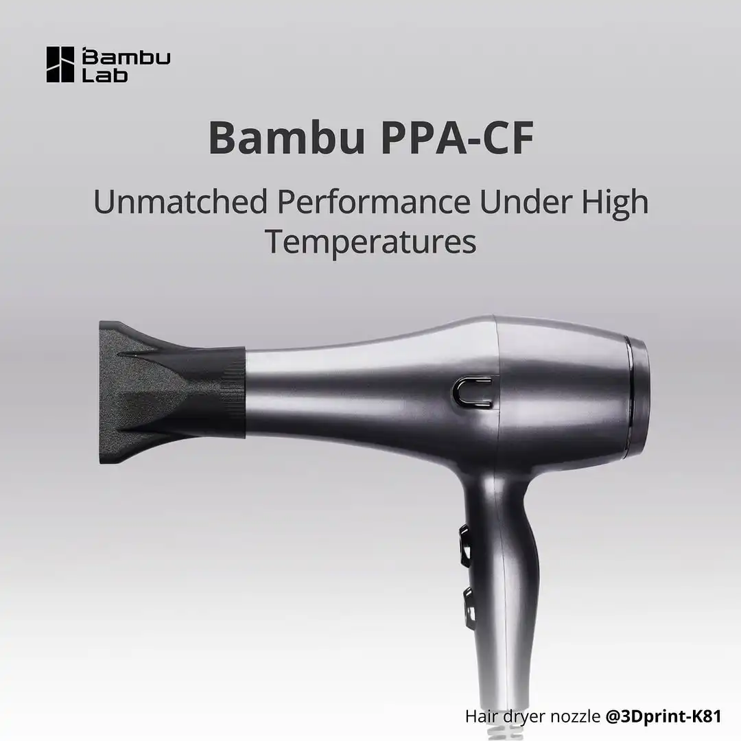 PPA-CF für Bambu Lab Premium Faserverstärktes Nylon PPA CF Filament Engineering 3D-Druck-Filament für Automobilkomponenten – Detail 7