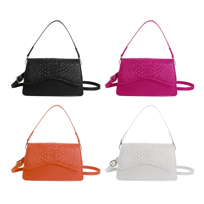 

Underarm Bag Tote Solid Color Ladies Handbag Purse Fashion Girl Shoulder Handbag