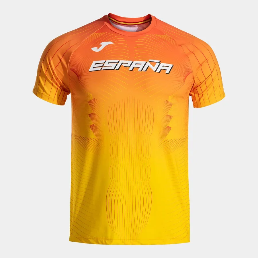 JOMASummer Men's Short-sleeved Running T-shirt ComfortableQuick-drying Breathable Spanish Marathon Outdoor 3D Printed Sweatshirt S51dced669c0e43c6b584ba01458c28c2J